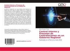Control Interno y Procesos de Contrataciones en un Gobierno Regional - Carrasco Torres, Benny
