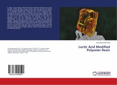 Lactic Acid Modified Polyester Resin