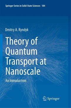 Theory of Quantum Transport at Nanoscale - Ryndyk, Dmitry