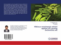 Hibiscus rosasinensis extract against UTI causing Escherichia coli - Amreen, Affiya;Saranraj, P.