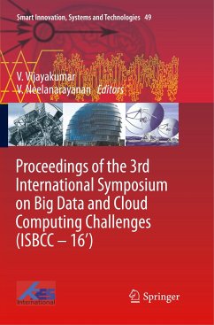 Proceedings of the 3rd International Symposium on Big Data and Cloud Computing Challenges (ISBCC ¿ 16¿)