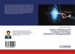 Factors Effecting the Customer Purchase Intention at Shopping Mall - Badar, Muhammad Soban