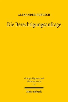 Cover Die Berechtigungsanfrage (eBook, PDF)