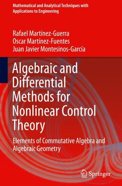 Algebraic and Differential Methods for Nonlinear Control Theory - Martínez-Guerra, Rafael;Martínez-Fuentes, Oscar;Montesinos-García, Juan Javier