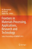 Frontiers in Materials Processing, Applications, Research and Technology