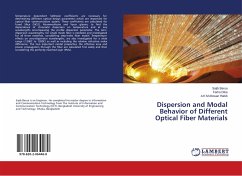 Dispersion and Modal Behavior of Different Optical Fiber Materials