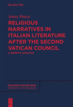 Religious Narratives in Italian Literature after the Second Vatican Council - Ponzo, Jenny