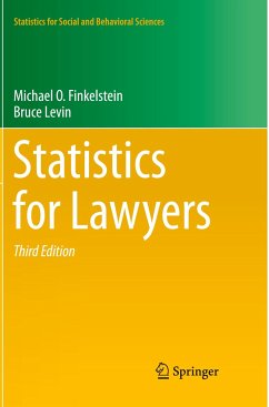 Statistics for Lawyers - Finkelstein, Michael O.;Levin, Bruce