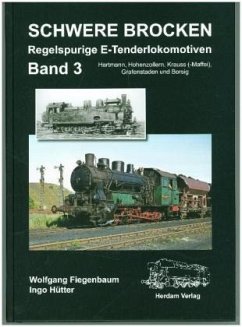 Schwere Brocken. Regelspurige E-Tenderlokomotiven - Fiegenbaum, Wolfgang;Hütter, Ingo