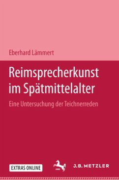 Cover Reimsprecherkunst im Spätmittelalter; .