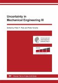Uncertainty in Mechanical Engineering III (eBook, PDF)