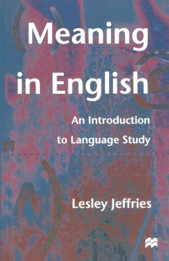 Meaning in English (eBook, PDF) - Jeffries, Lesley