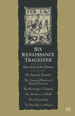 Six Renaissance Tragedies (eBook, PDF) - Gibson, Colin