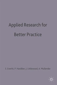 Cover Applied Research for Better Practice (eBook, PDF)