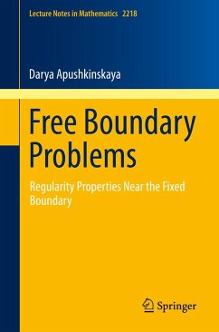 Free Boundary Problems (eBook, PDF) - Apushkinskaya, Darya