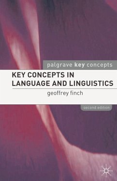 Key Concepts in Language and Linguistics (eBook, PDF) - Finch, Geoffrey