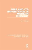Time and its Importance in Modern Thought (eBook, PDF)