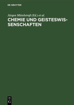 Chemie und Geisteswissenschaften (eBook, PDF)