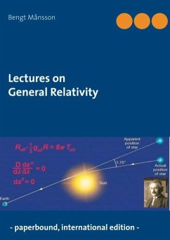 Lectures on General Relativity - Månsson, Bengt