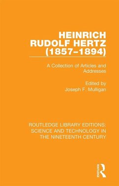 Cover Heinrich Rudolf Hertz (1857-1894) (eBook, PDF)