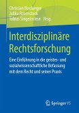 Interdisziplinäre Rechtsforschung (eBook, PDF)