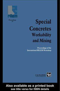 Special Concretes - Workability and Mixing (eBook, PDF)