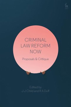 Cover Criminal Law Reform Now (eBook, ePUB)