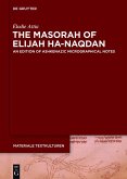 The Masorah of Elijah ha-Naqdan (eBook, ePUB)