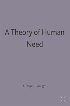 Cover A Theory of Human Need (eBook, PDF)