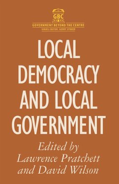 Local Democracy and Local Government (eBook, PDF) - Pratchett, Lawrence; Wilson, David