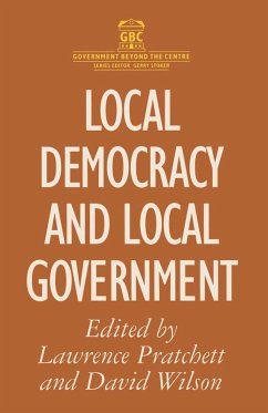 Cover Local Democracy and Local Government (eBook, PDF)