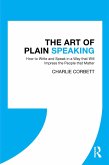 The Art of Plain Speaking (eBook, PDF)