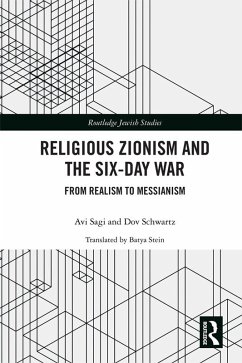 Cover Religious Zionism and the Six Day War (eBook, PDF)