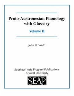 Cover Proto-Austronesian Phonology with Glossary (eBook, PDF)