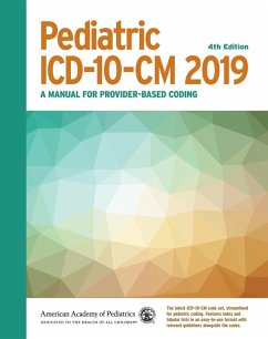 Cover Pediatric ICD-10-CM 2019 (eBook, PDF)