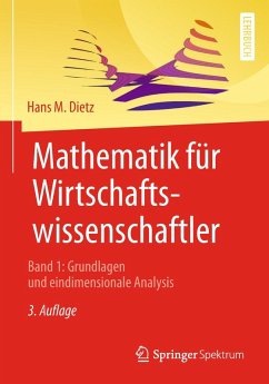 Mathematik für Wirtschaftswissenschaftler (eBook, PDF) Cover Mathematik für Wirtschaftswissenschaftler (eBook, PDF)