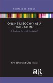 Online Misogyny as Hate Crime (eBook, ePUB)