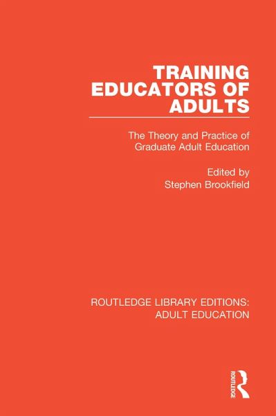 Training Educators of Adults (eBook, ePUB)
