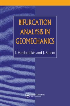 Bifurcation Analysis in Geomechanics (eBook, PDF) - Sulem, J.; Vardoulakis, I. G.