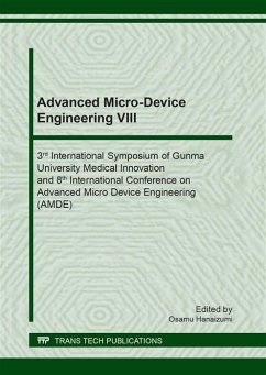 Cover Advanced Micro-Device Engineering VIII (eBook, PDF)