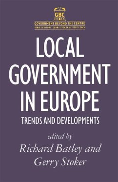 Local Government in Europe (eBook, PDF) - Johnston, Joyce; Stoker, Gerry