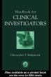 Handbook for Clinical Investigators... - Bild 1