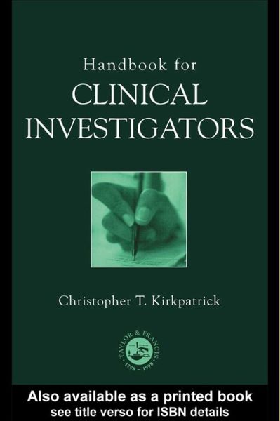 Handbook for Clinical Investigators (eBook, PDF)