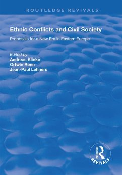 Cover Ethnic Conflicts and Civil Society (eBook, ePUB)