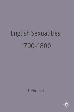 Cover English Sexualities, 1700-1800 (eBook, PDF)