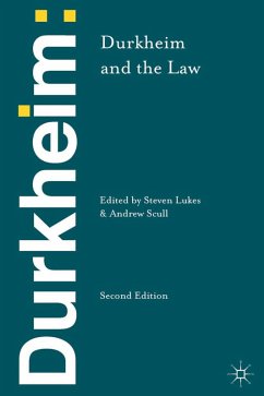Durkheim and the Law (eBook, PDF) - Lukes, Steven; Scull, Andrew