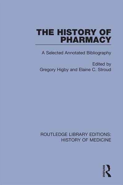 The History of Pharmacy (eBook, ePUB)