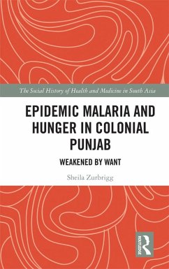 Epidemic Malaria and Hunger in Colonial Punjab (eBook, PDF) - Zurbrigg, Sheila