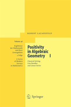 Positivity in Algebraic Geometry I (eBook, PDF) - Lazarsfeld, R. K.