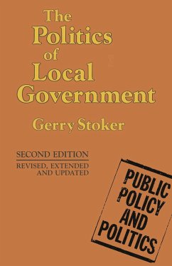The Politics of Local Government (eBook, PDF) - Stoker, Gerry